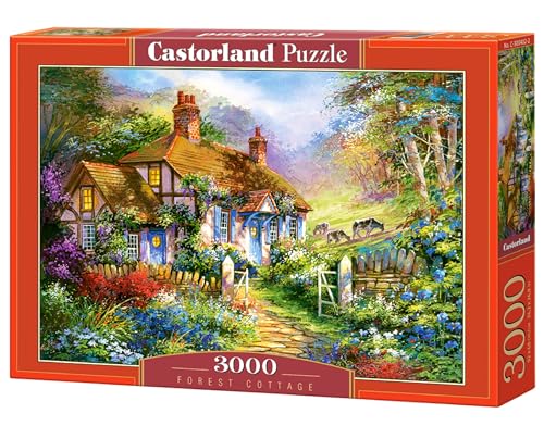 Hütte am Waldrand (Puzzle): Forest Cottage