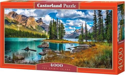 Castorland C-400188-2 - Puzzle Magische Landschaft 4000 Teile, Red