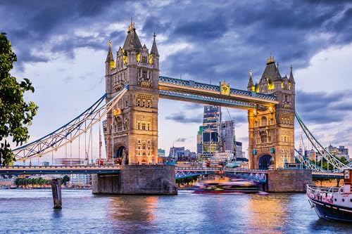 Ravensburger Puzzle 16017 - London, du schöne Stadt - 3000 Teile Puzzle für Erwachsene und Kinder ab 14 Jahren, Stadt-Puzzle mit London-Motiv