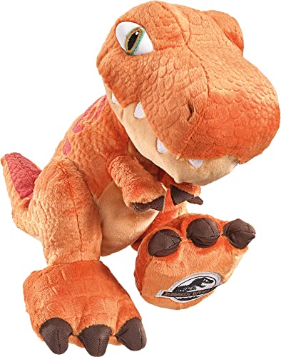 Schmidt Spiele 42756 Jurassic World, T-Rex, 30 cm Plüschfigur, STK