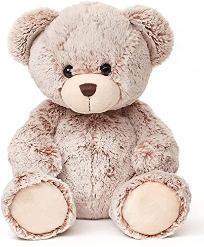 Uni-Toys - Teddybär, superweich (Hellbraun) - 24 cm (Höhe) - Plüsch-Bär, Teddy - Plüschtier, Kuscheltier