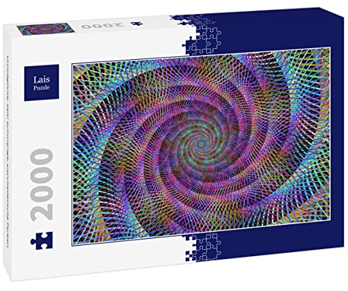 Lais Puzzle Unmögliche, sehr schwierige, psychedelische Farben 2000 Teile