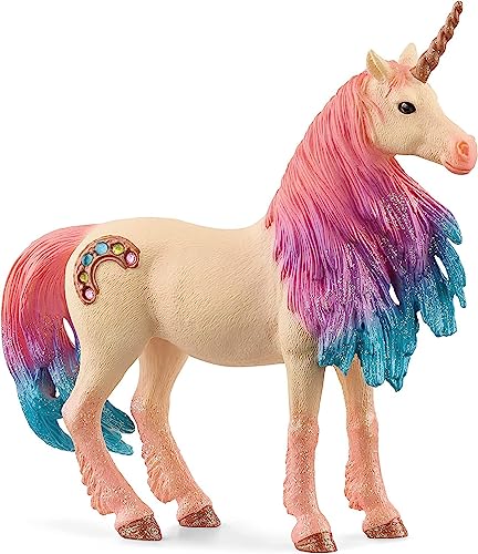 SCHLEICH BAYALA | Marshmallow Einhorn Stute 70723 | detailgetreue, Fantastische Figuren | tolles Geschenk für Mädchen und Jungen | schöne Sammelfiguren | Spielfigur ab 5 Jahren | 13 x 4 x 13 cm