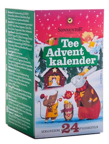 Tee Sonnentor Adventskalender 24 Beutel