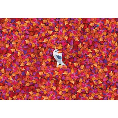 Clementoni - Impossible Puzzle 1000 Teile für Erwachsene und Jungen, Thema Disney Frozen mit Poster, Compact Box, Geschenkidee für Damen und Herren, Made in Italy, 70 x 50 cm, 39929