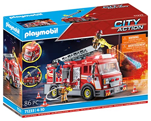 PLAYMOBIL Feuerwehrauto – Version 2023, Mehrfarbig