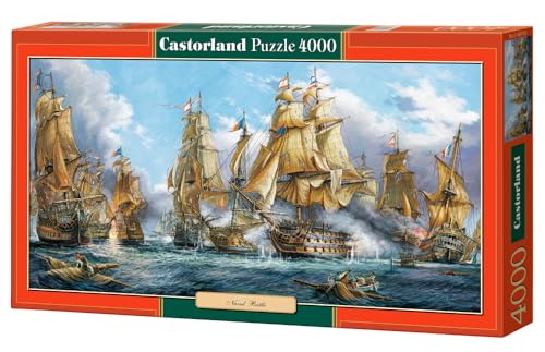 Castorland C-400102-2 - Puzzle Seeschlacht 4000 Teile