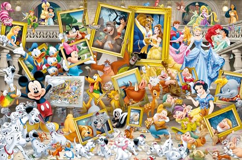Ravensburger Puzzle 17432 - Mickey als Künstler - 5000 Teile Disney Puzzle für Erwachsene und Kinder ab 14 Jahren