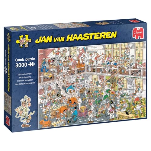 Jan van Haasteren - Die Renovierung - 3000 Teile Puzzle