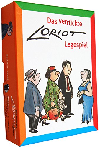 Loriot Legespiel/Gedächtnisspiel 13 x 9,5 x 3 cm • 40050 ''Das verrückte Loriot-Legespiel'' • Games • Spiele