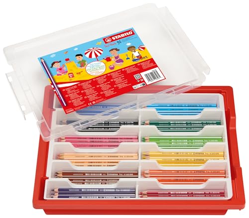 STABILO - Dreikant-Buntstift - Trio dick - 96er Box