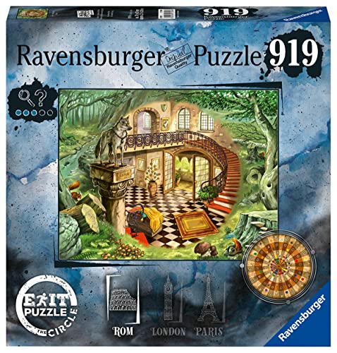 Ravensburger EXIT Puzzle 17306 - EXIT The Circle in Rom - Escape Room Puzzle mit 919 Teilen, für Einsteiger und Fortgeschrittene, ab 14 Jahren