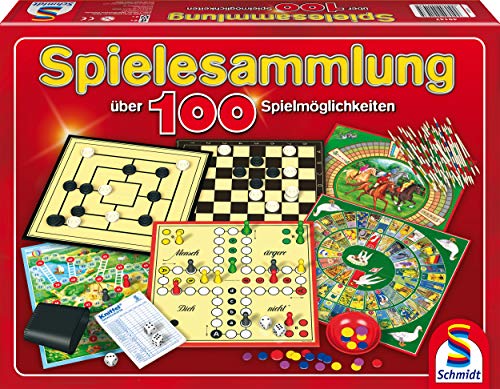 Schmidt Spiele 49147 - Spielesammlung, MIt 100 Spielmöglichkeiten