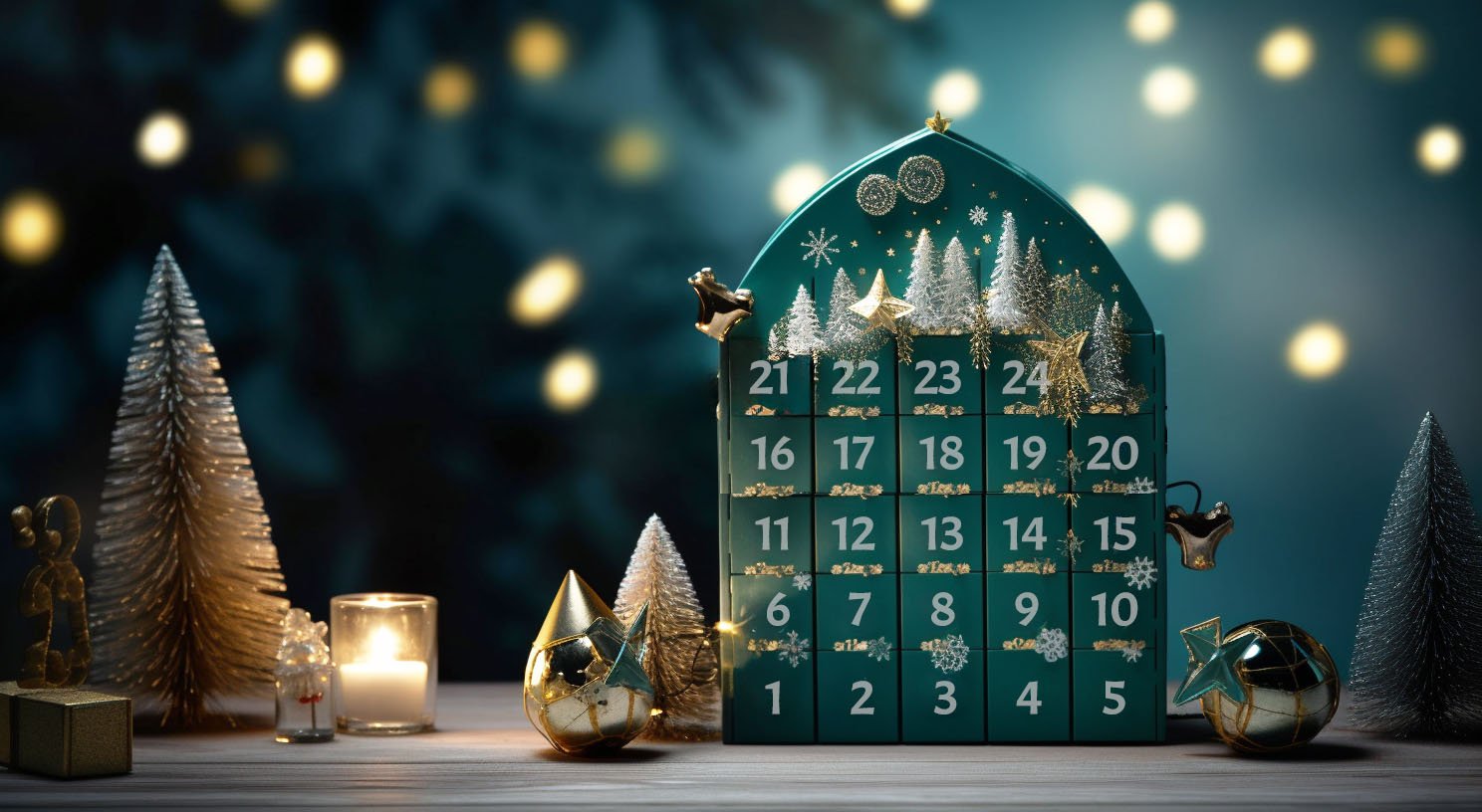Adventskalender zum Befüllen