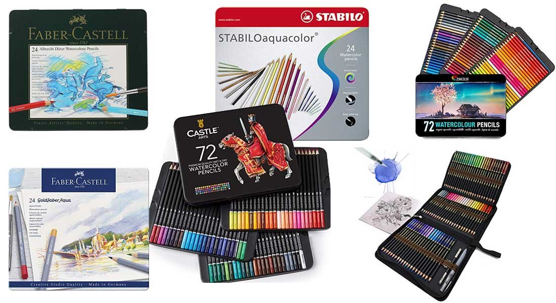 10 Aquarellstifte-Sets im Vergleich – ausführlicher Ratgeber bzw. Test