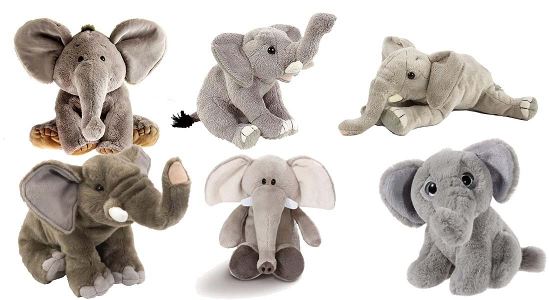 Die beliebtesten Kuscheltier Elefanten