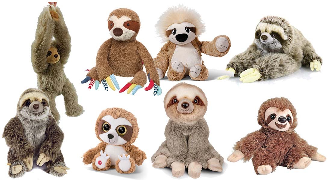 Die beliebtesten Faultier Kuscheltiere
