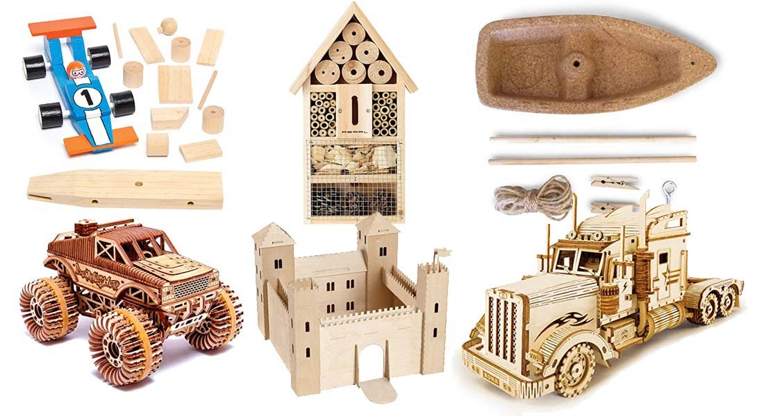 Die beliebtesten Holzbausätze für Kinder