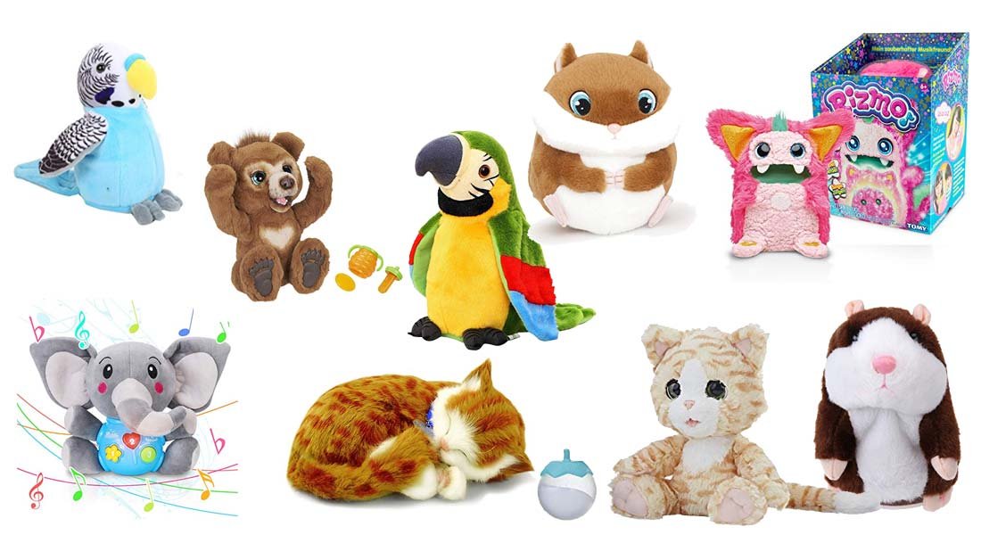 Die beliebtesten interaktiven Kuscheltiere