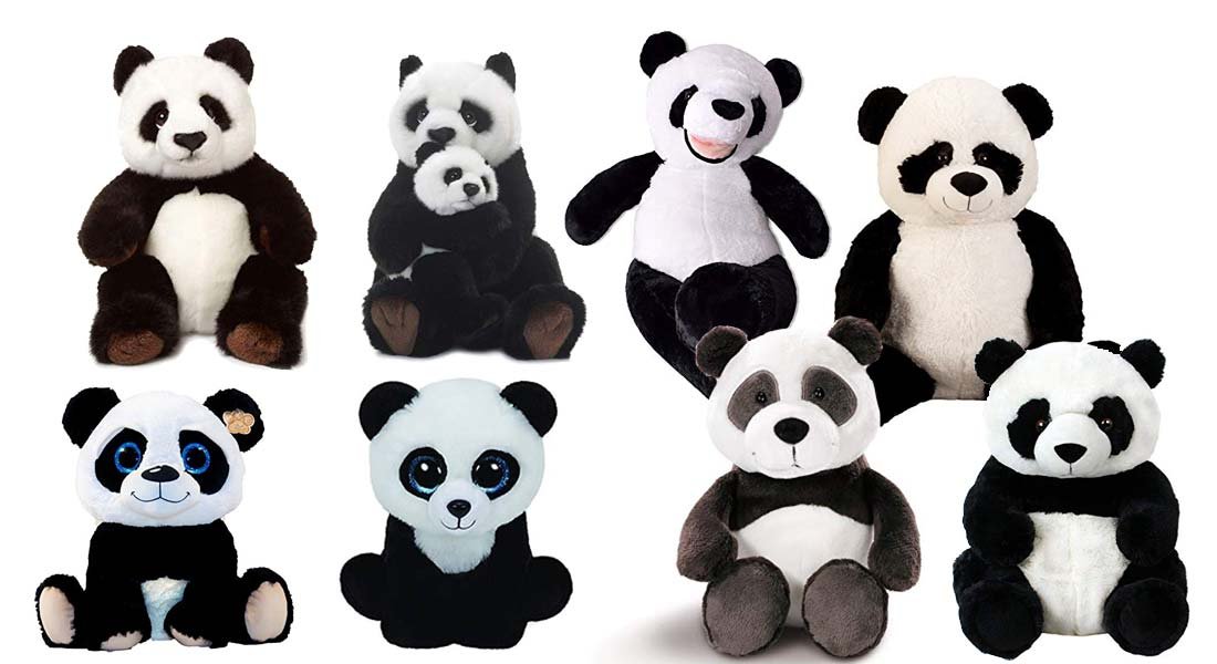 Die beliebtesten Panda Kuscheltiere