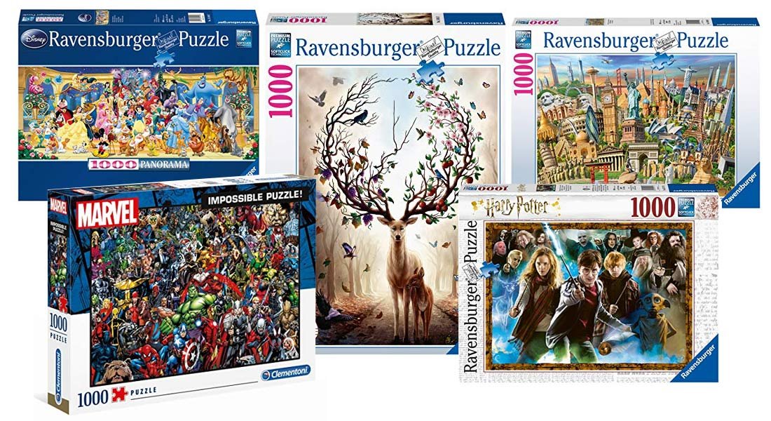 Die beliebtesten Puzzles mit 1000 Teilen