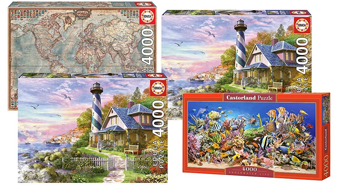 Die beliebtesten Puzzles mit 4000 Teilen
