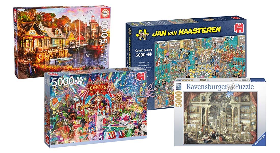 Die beliebtesten Puzzles mit 5000 Teilen