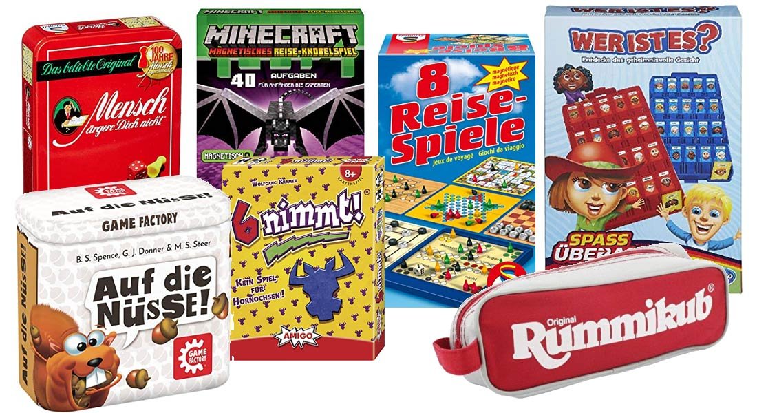 Die beliebtesten Reisespiele