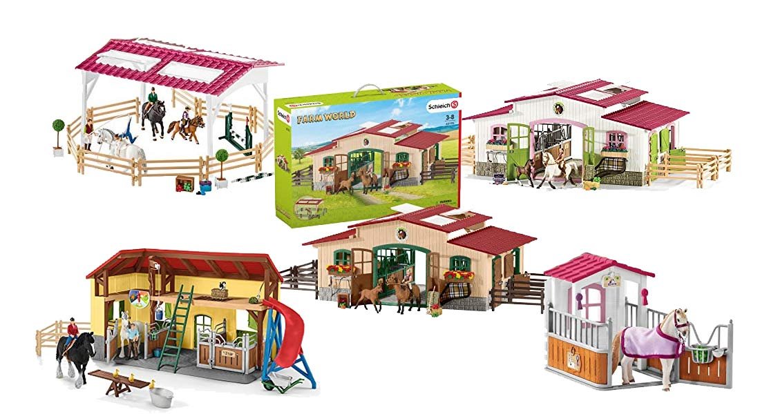 Beliebte Schleich Pferdeställe + Ratgeber