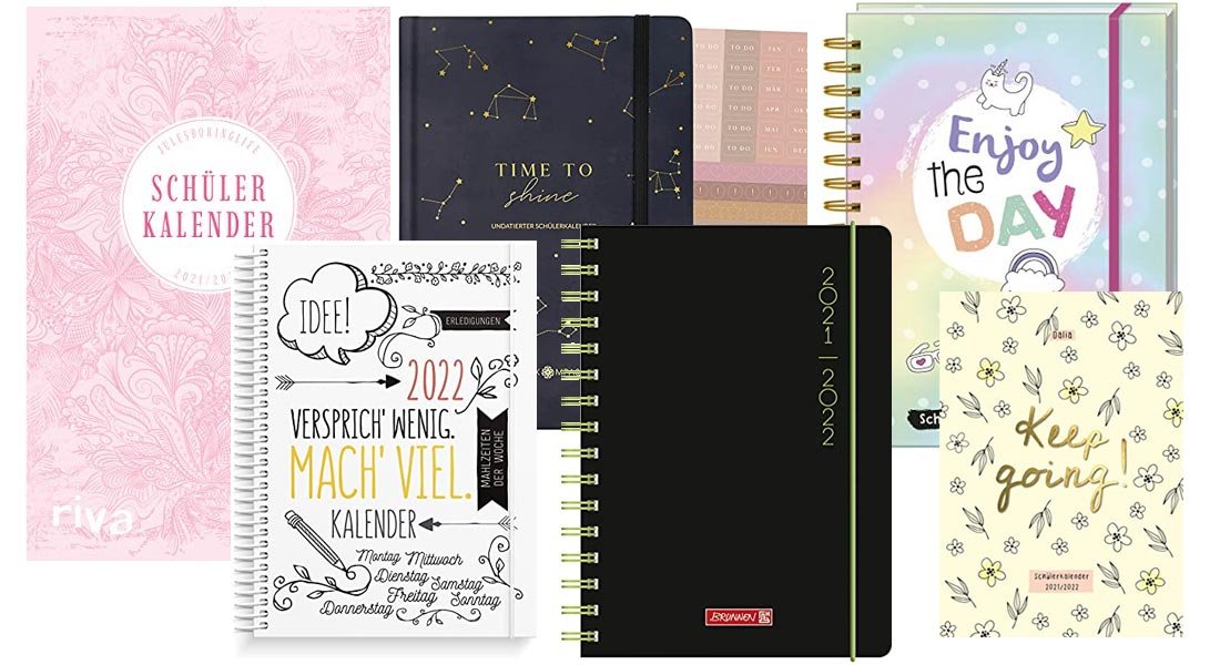 Die beliebtesten Schülerkalender