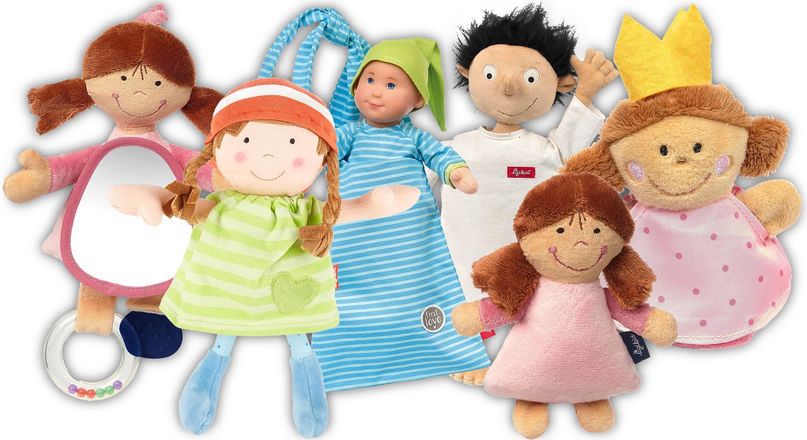 Spiel und Entwicklung mit den liebevoll gestalteten sigikid Puppen