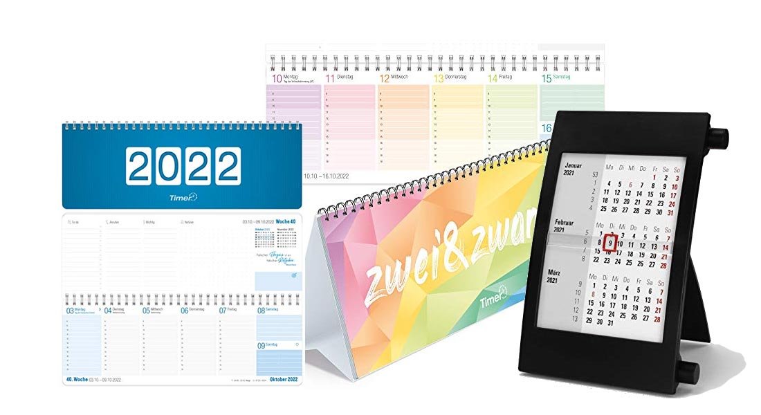 Die beliebtesten Tischkalender