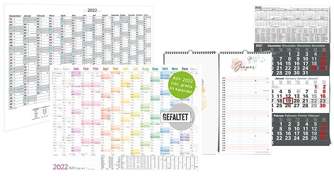 Die beliebtesten Wandkalender